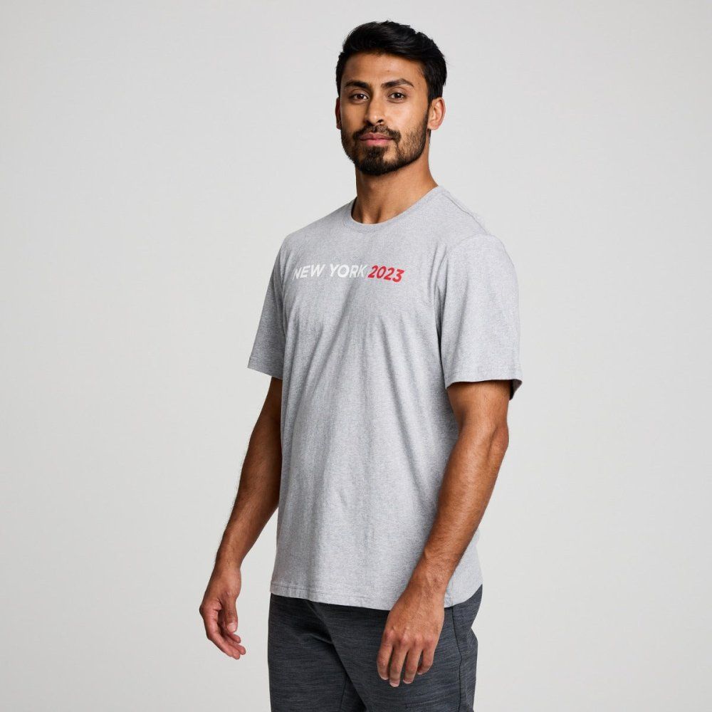 SAUCONY Rested T-Shirt мужская футболка