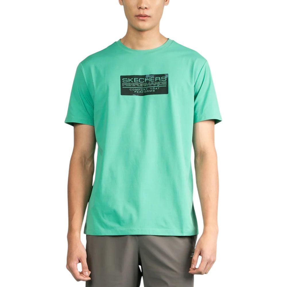 SKECHERS Walking: Performance Short Sleeve Tee мужская тренировочная футболка