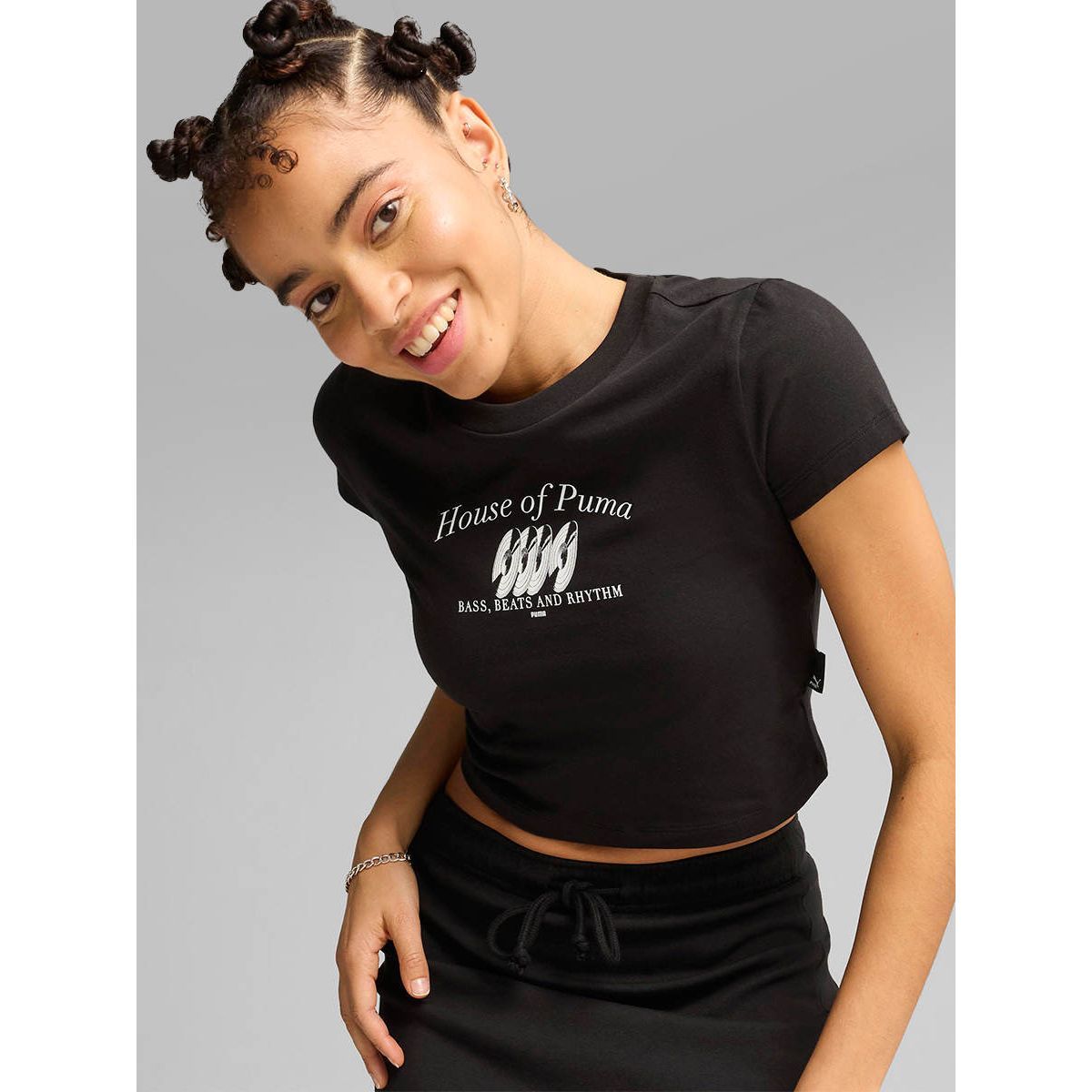 PUMA Graphics Music Baby Tee женская футболка
