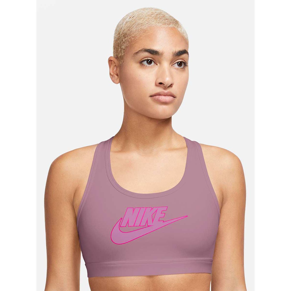 NIKE Swoosh Medium Support женские спортивный лиф