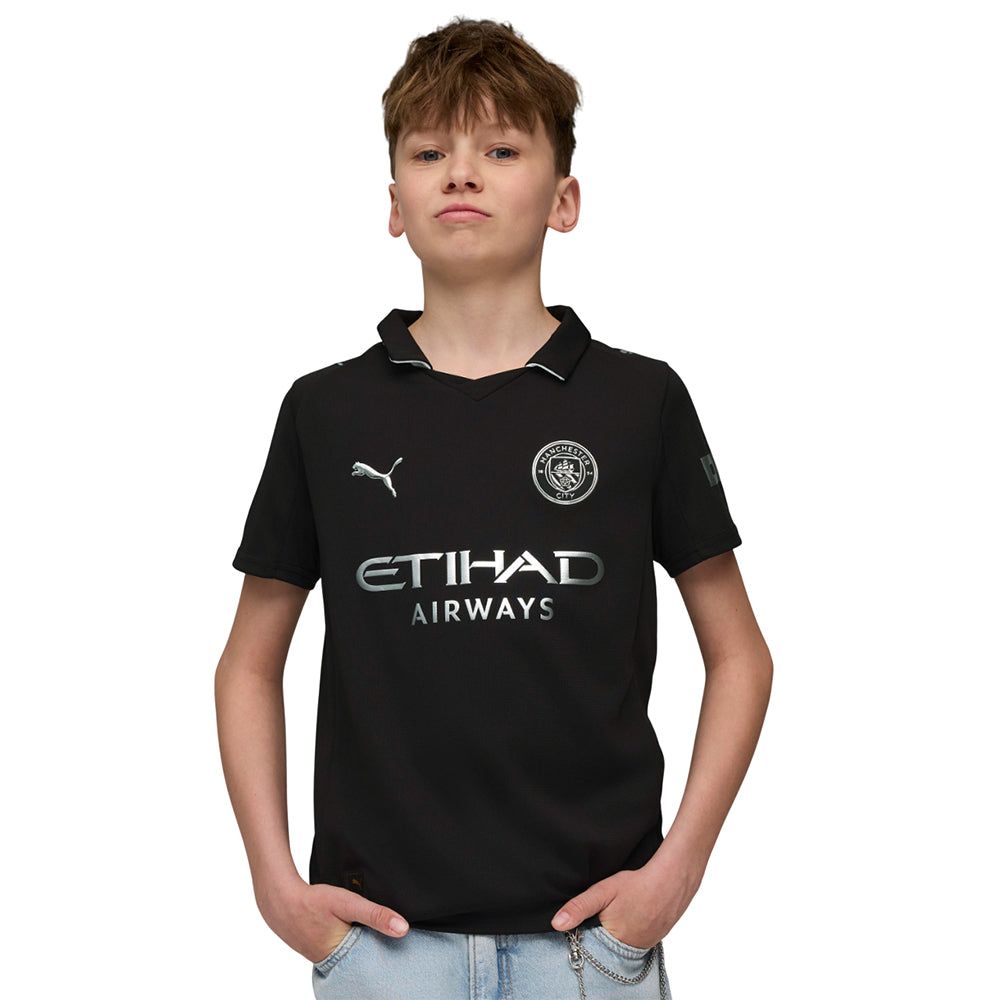 PUMA Boys Manchester City Away 2025/26 детская футболка