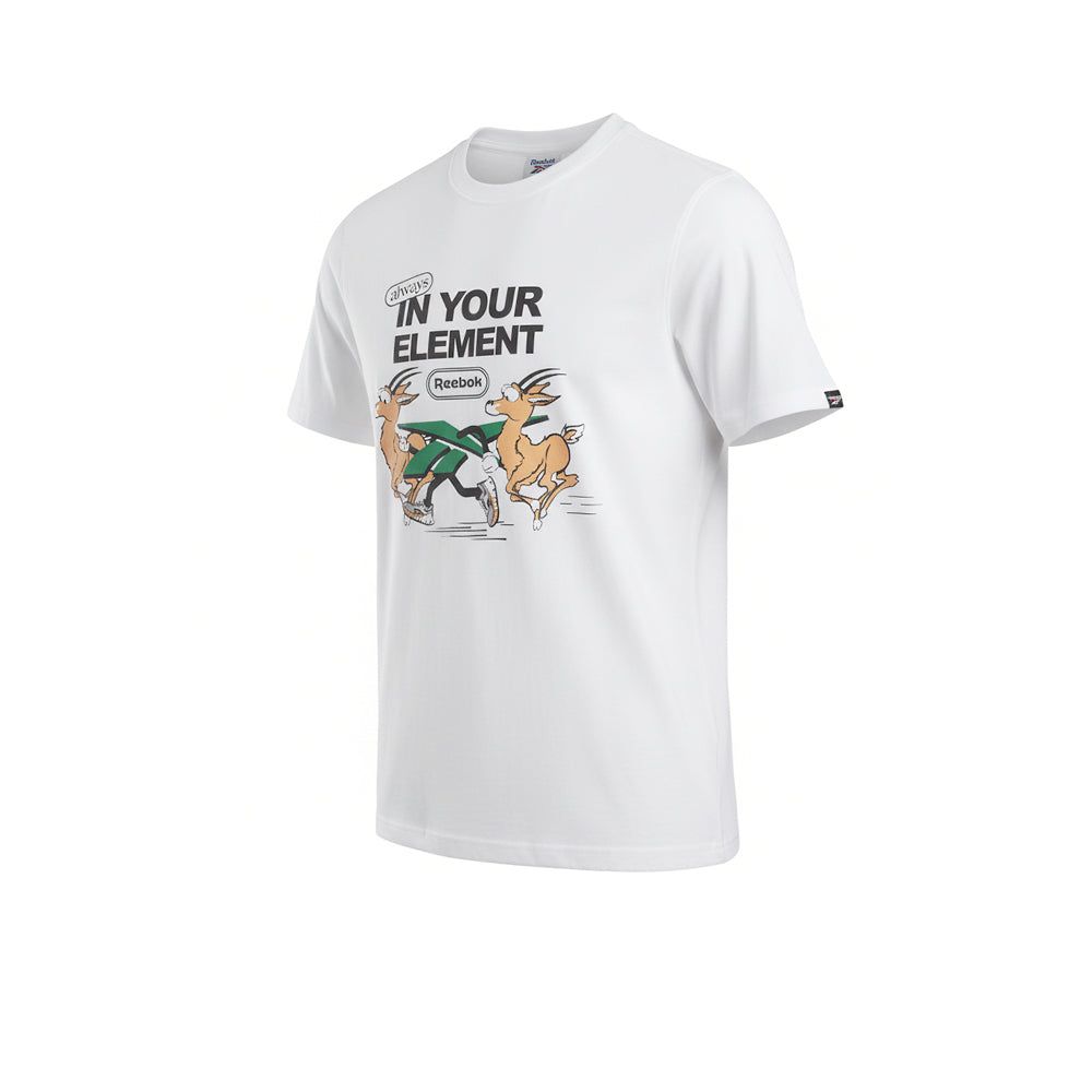 REEBOK Club Graphic мужская футболка