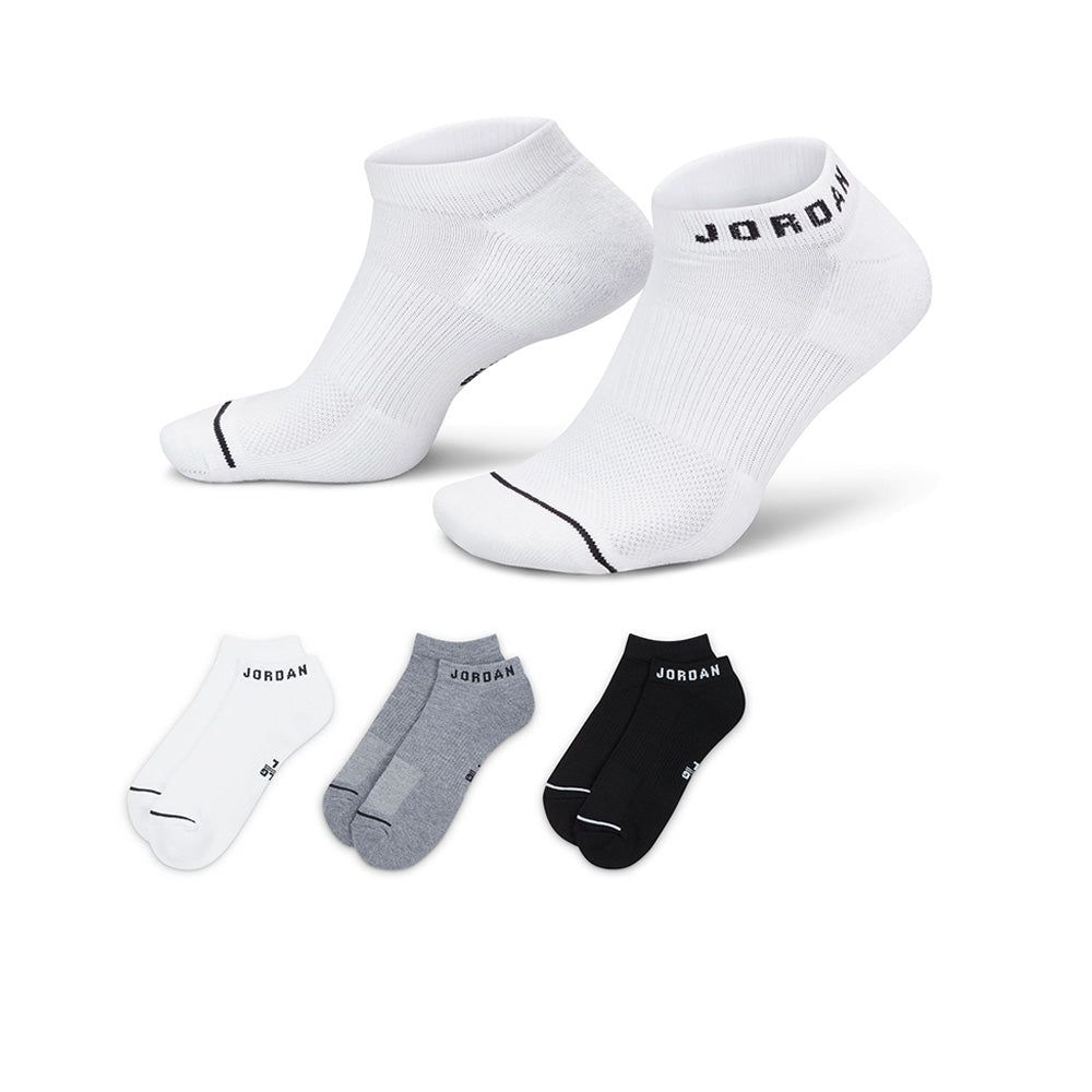 NIKE Jordan Everyday No-Show унисекс носки (3 пары)