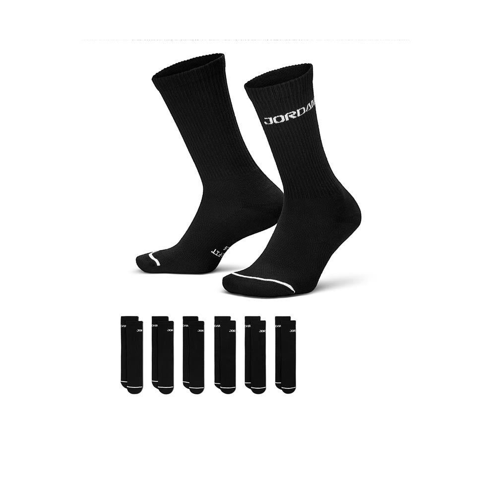 NIKE Jordan Everyday Crew унисекс носки (6 пар)