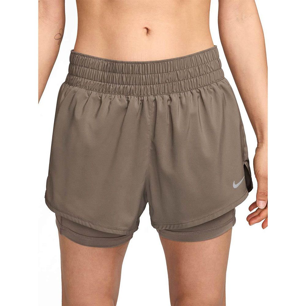 NIKE Dri-FIT One 3" 2-в-1 женские тренировочные шорты со средней посадкой