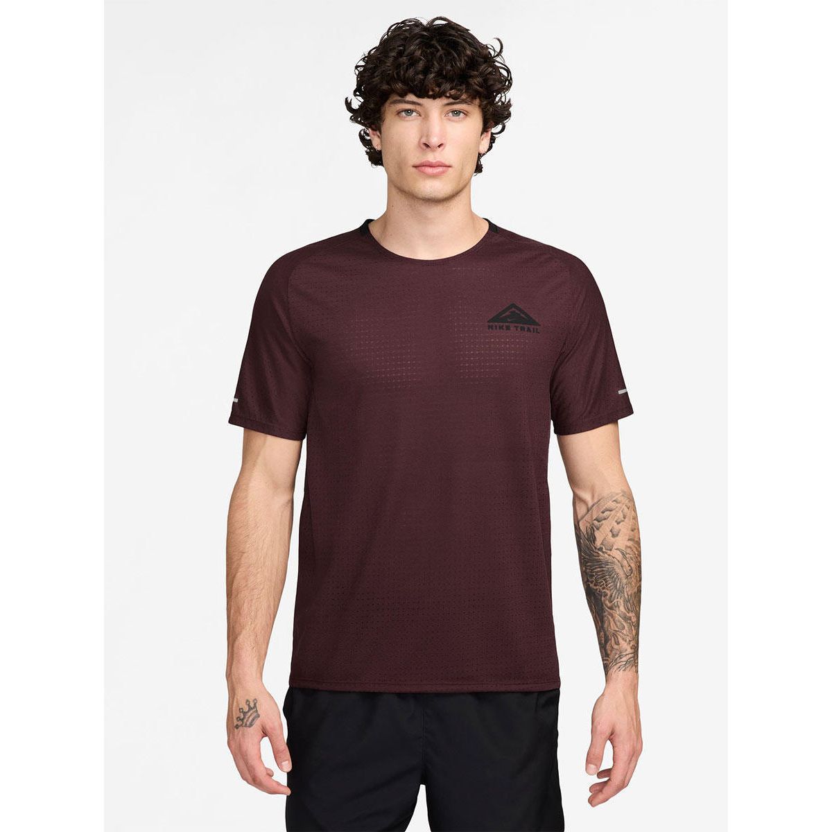 NIKE Dri-FIT Trail Solar Chase мужская футболка для трейлраннинга
