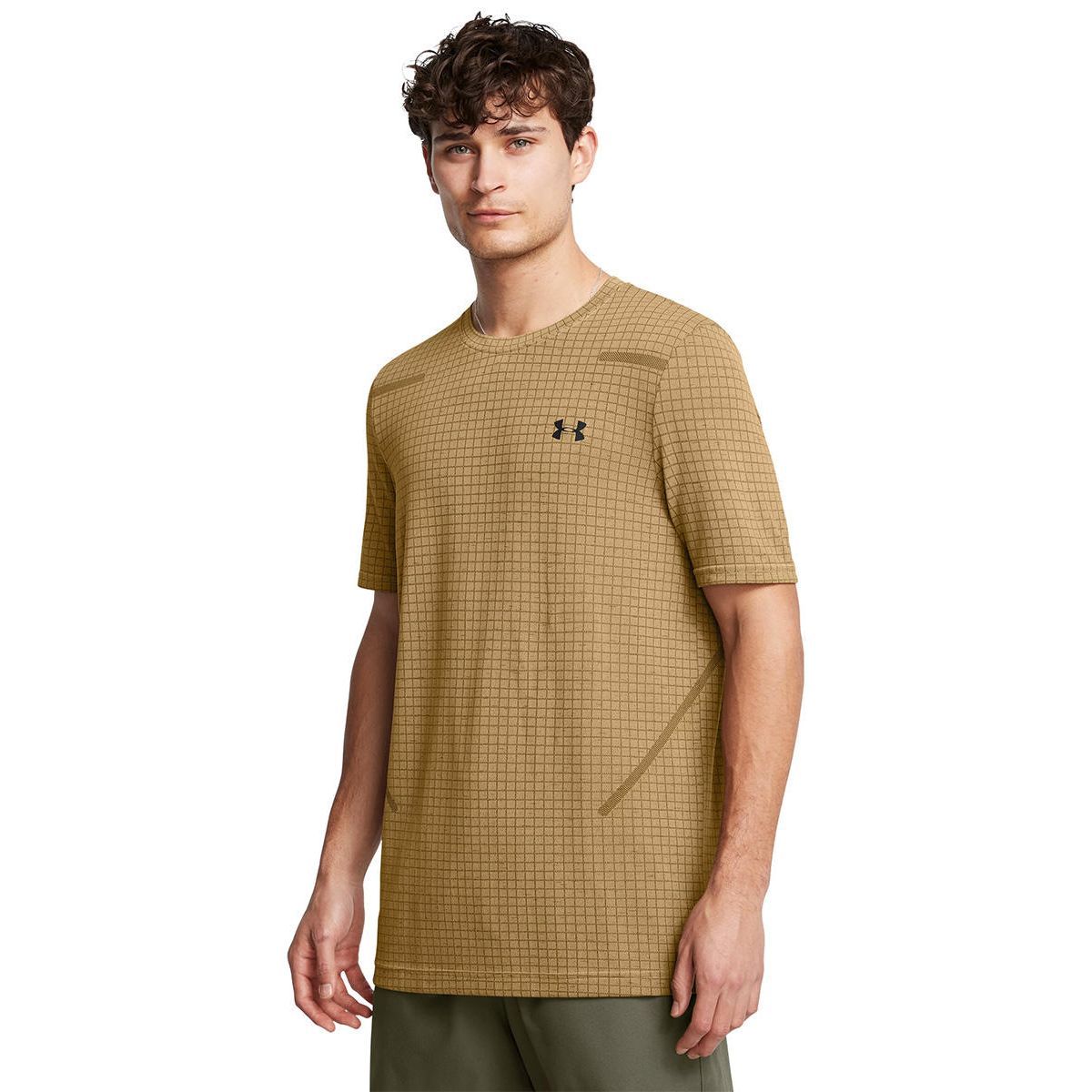 UNDER ARMOUR Seamless Grid мужская тренировочная футболка