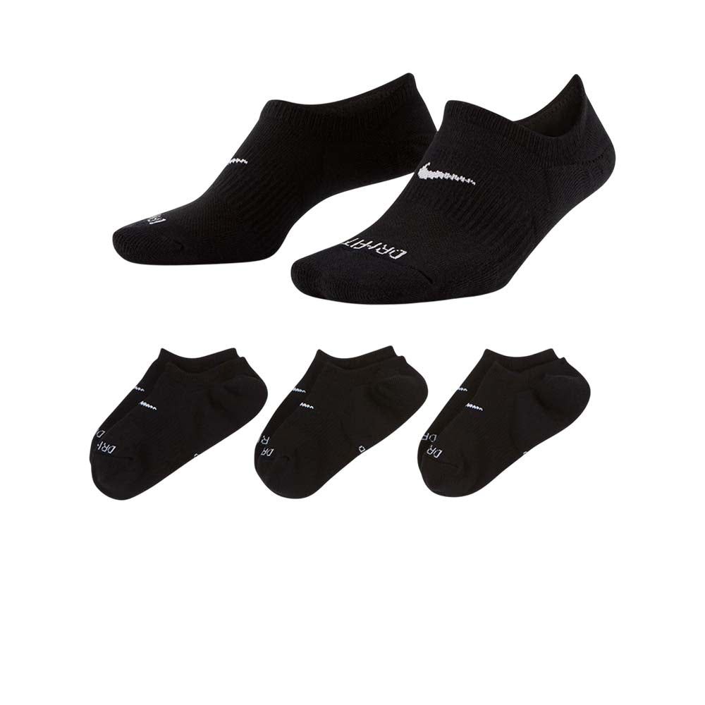 NIKE Everyday Plus Cushioned унисекс беговые носки (3 пары)