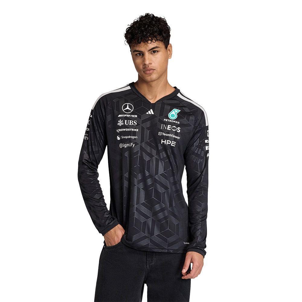 ADIDAS Mercedes - AMG Petronas Formula One Team Long Sleeve Driver мужская футболка