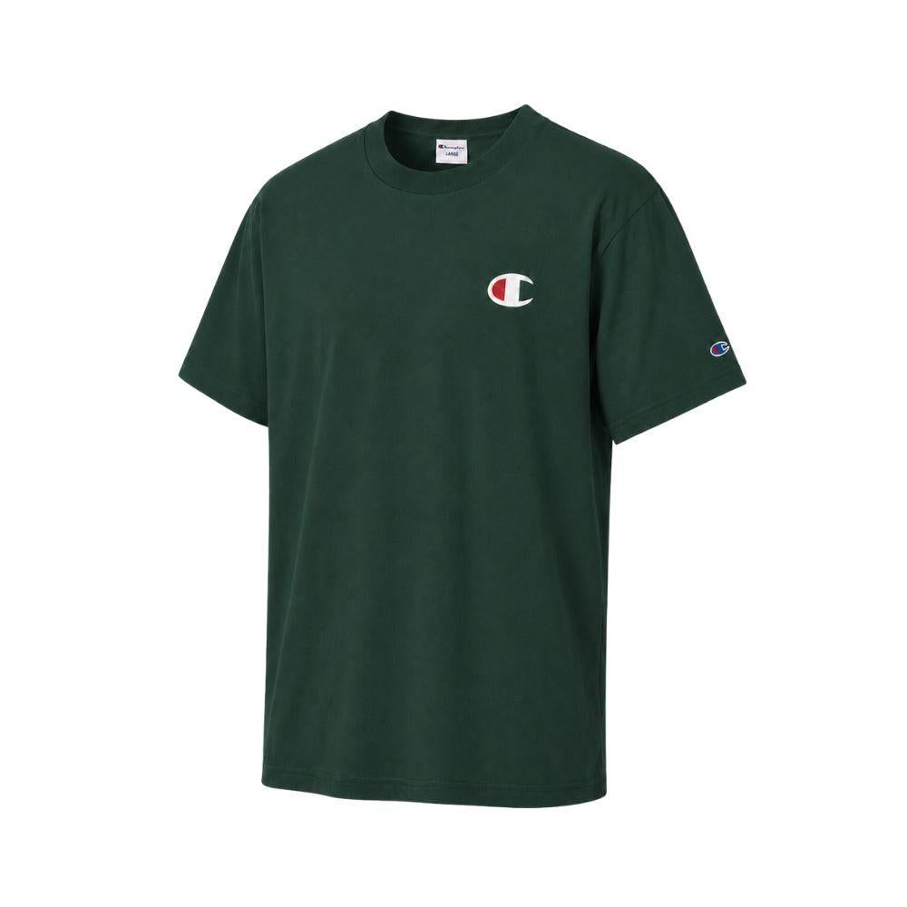 CHAMPION Essential Tee Champion C Logo мужская футболка с коротким рукавом Regular Fit