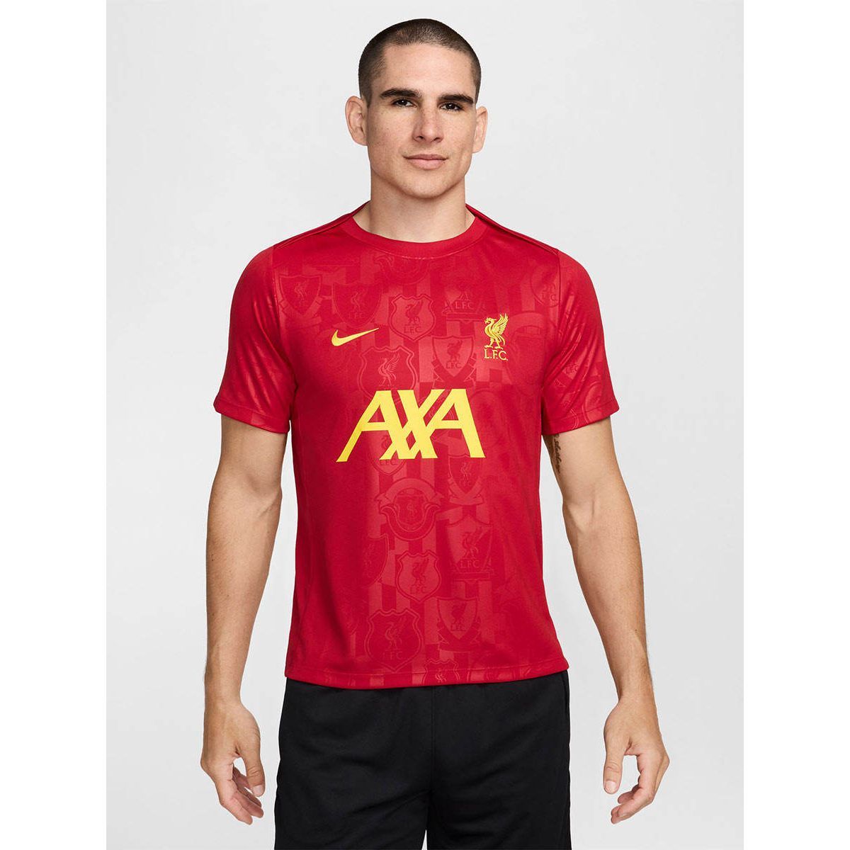 NIKE Liverpool FC Academy Pro Pre-Match мужская футбольная футболка