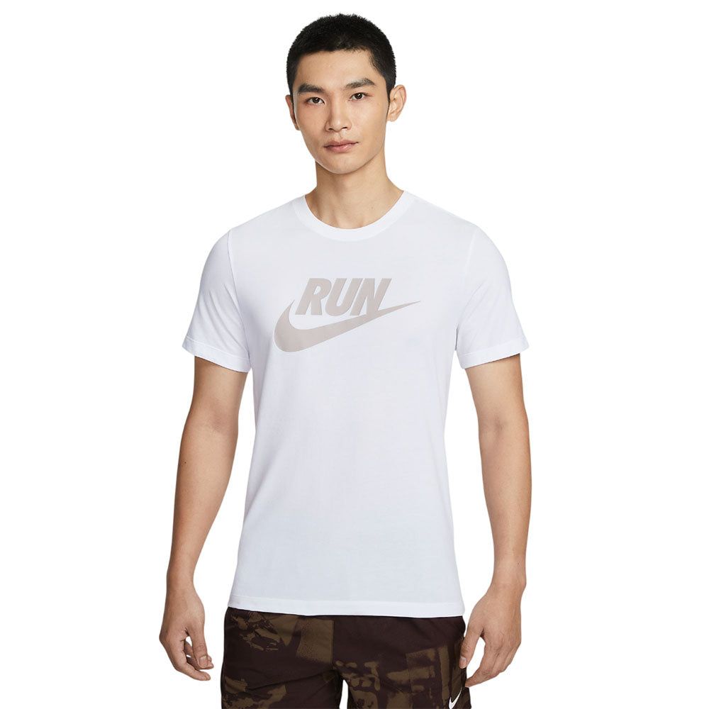 NIKE Run мужские беговые футболка