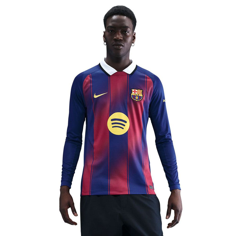 NIKE FC Barcelona Home Stadium 2025/26 Long Sleeve мужская футболка