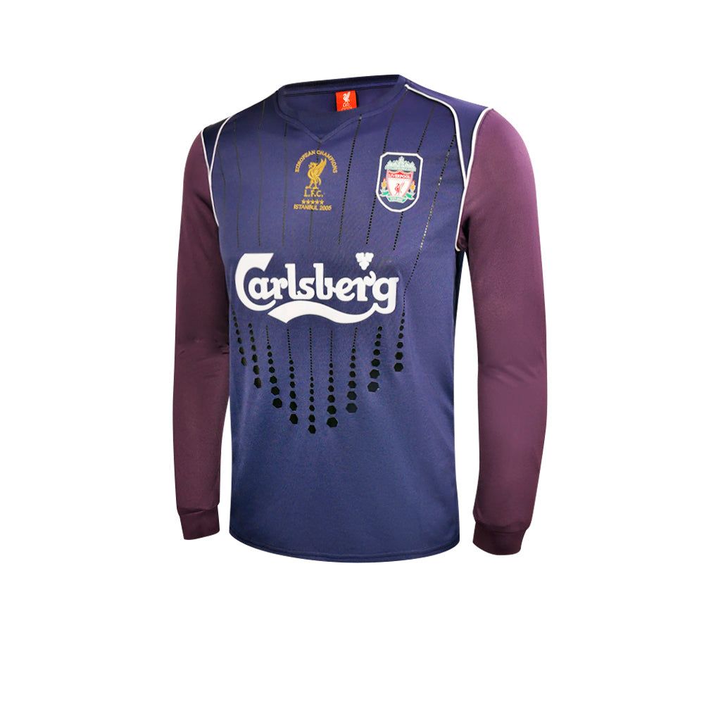 LFC Retro 2005 Istanbul мужская футбольная майка вратаря