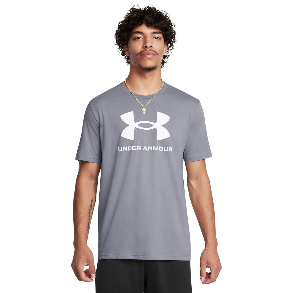 UNDER ARMOUR Logo Short Sleeve мужская тренировочная футболка