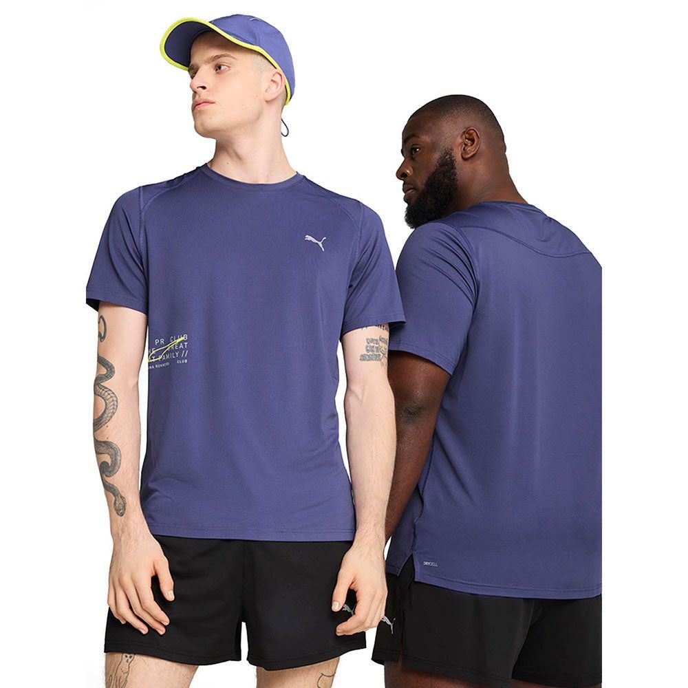 PUMA Graphic Mesh мужская беговая футболка