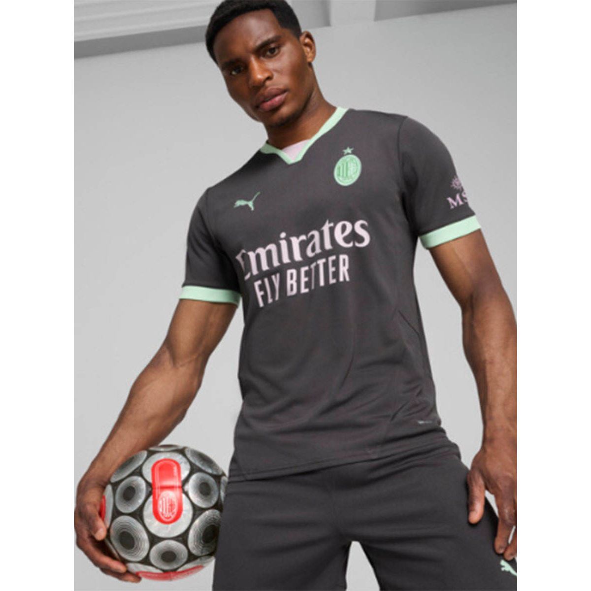 PUMA AC Milan мужская третья футболка-реплика 2024/25