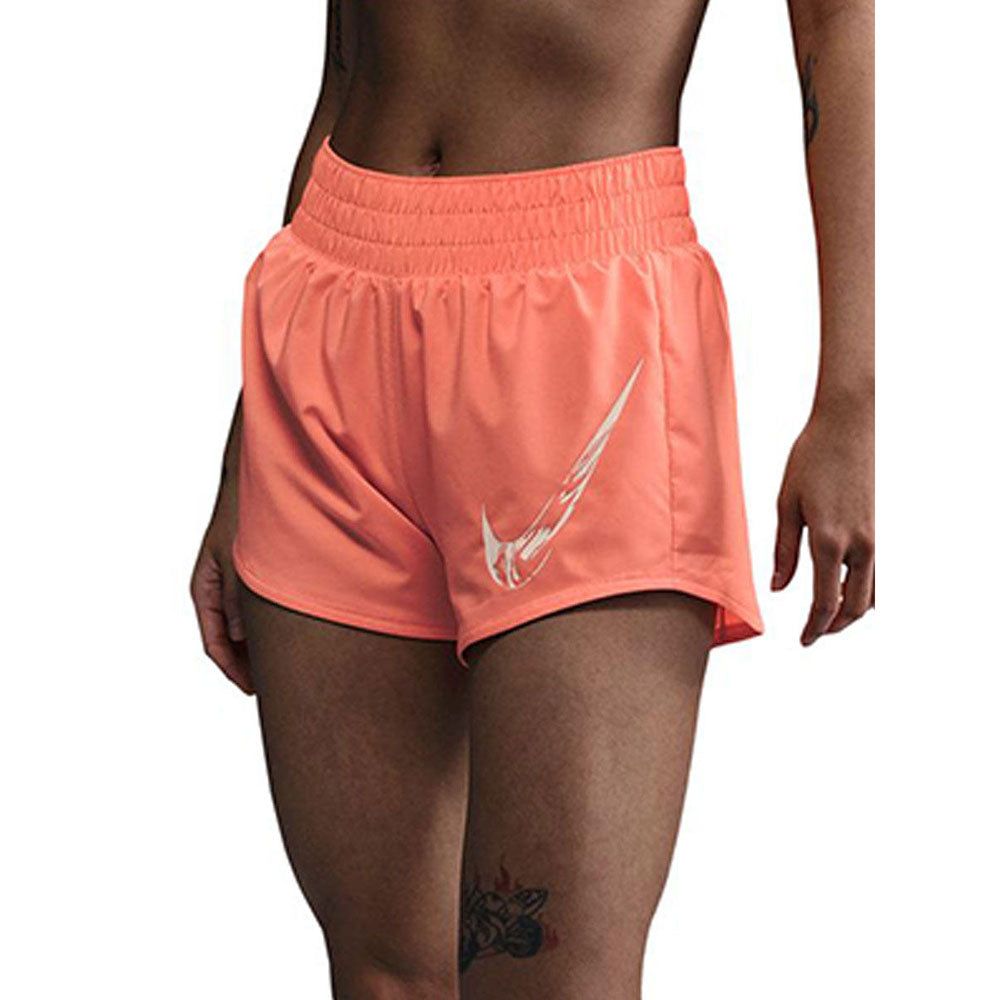 NIKE женские One Dri-FIT Mid-Rise Graphic беговые шорты