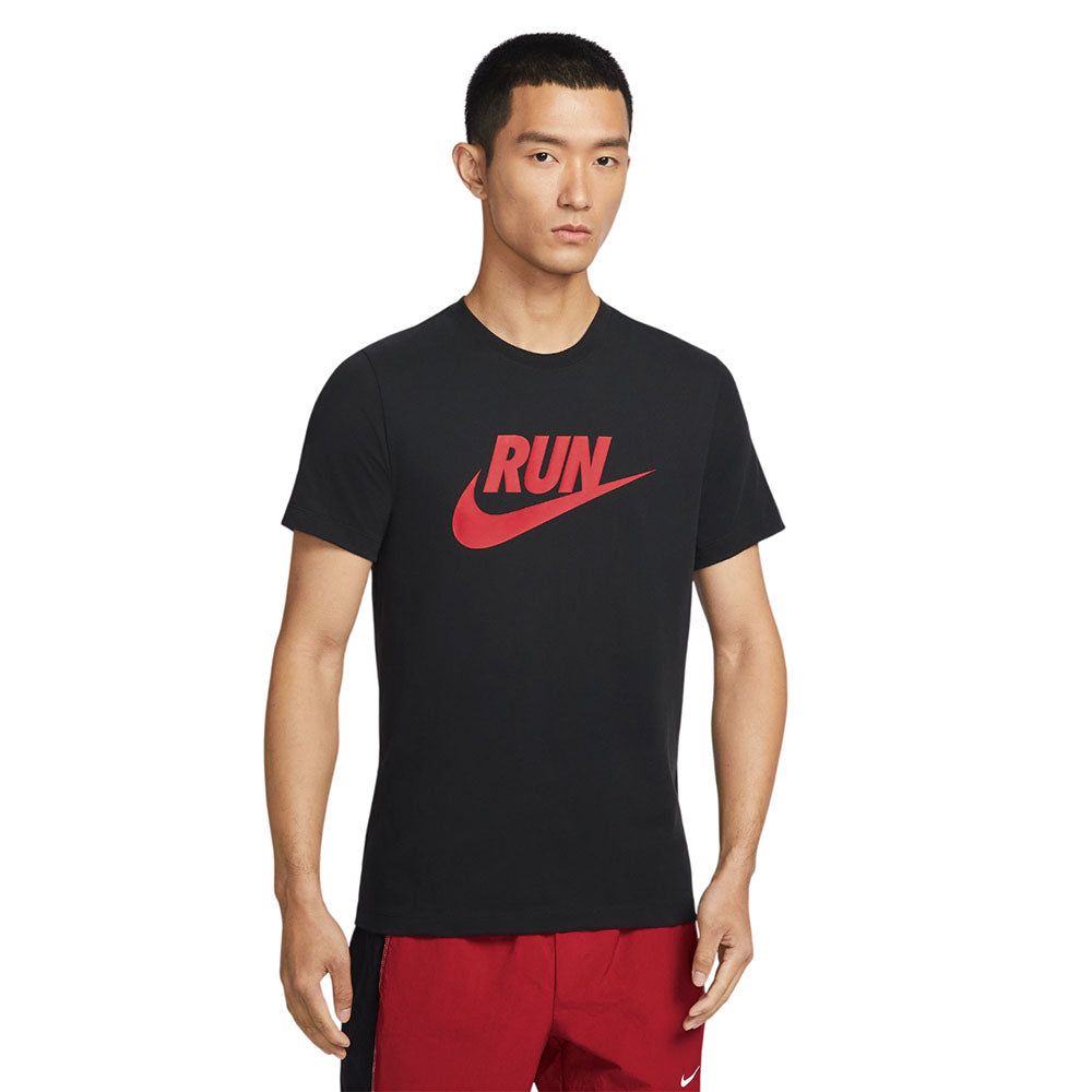 NIKE Run мужские беговые футболка