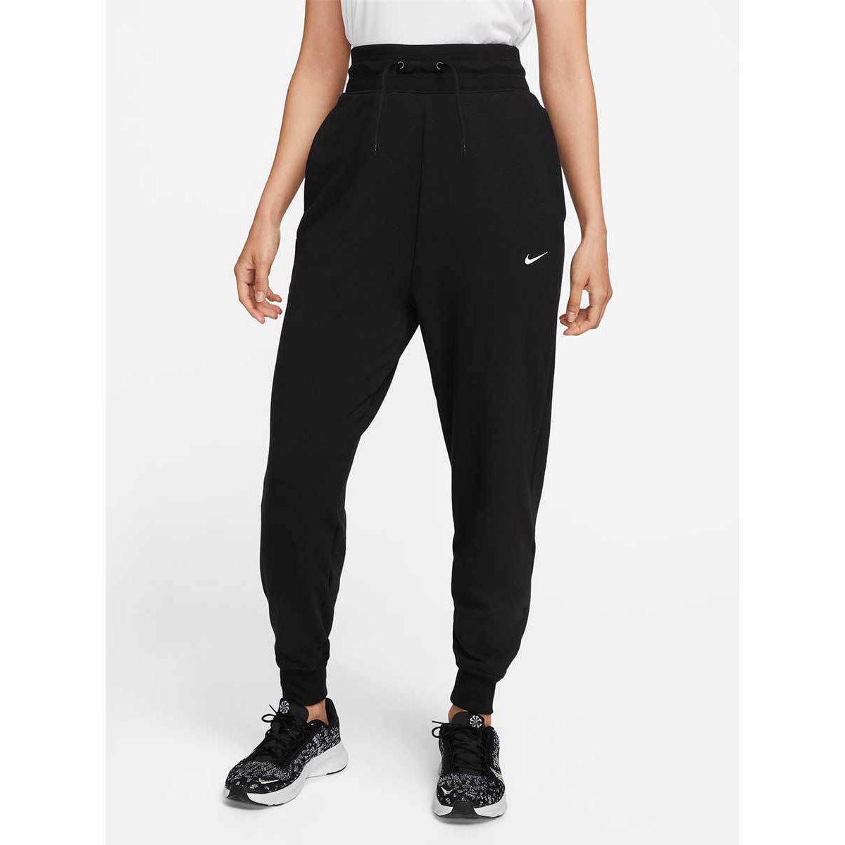 NIKE Dri-FIT One 7/8 женские тренировочные брюки из футера с высокой посадкой