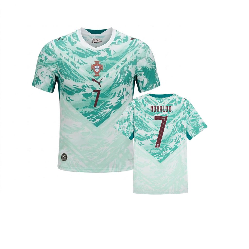 PUMA Men's Portugal Ronaldo No.7 Away Authentic 2026 Jersey мужской футбольный джерси