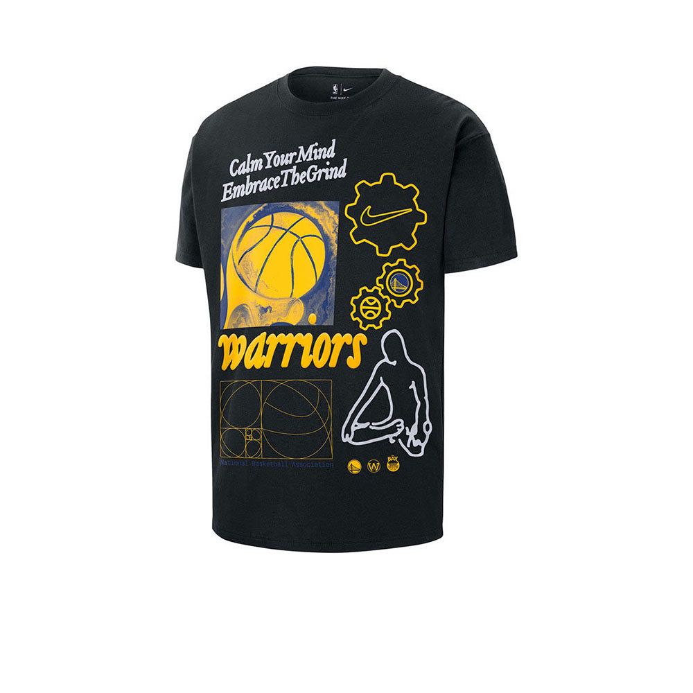 NIKE Golden State Warriors Courtside мужская баскетбольная футболка
