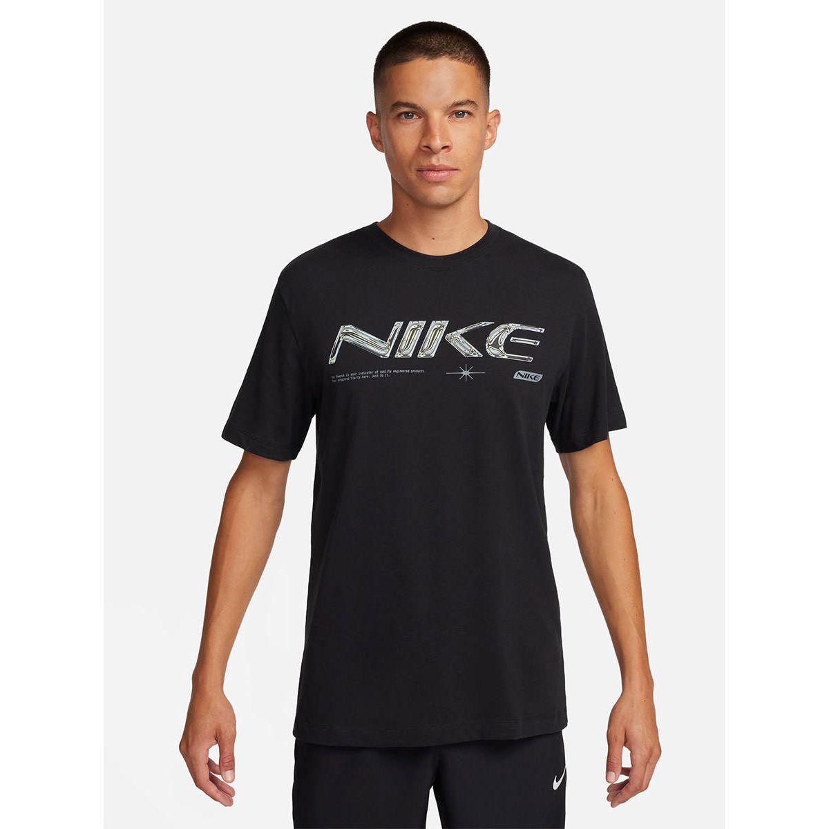 NIKE Dri-FIT мужская тренировочная футболка