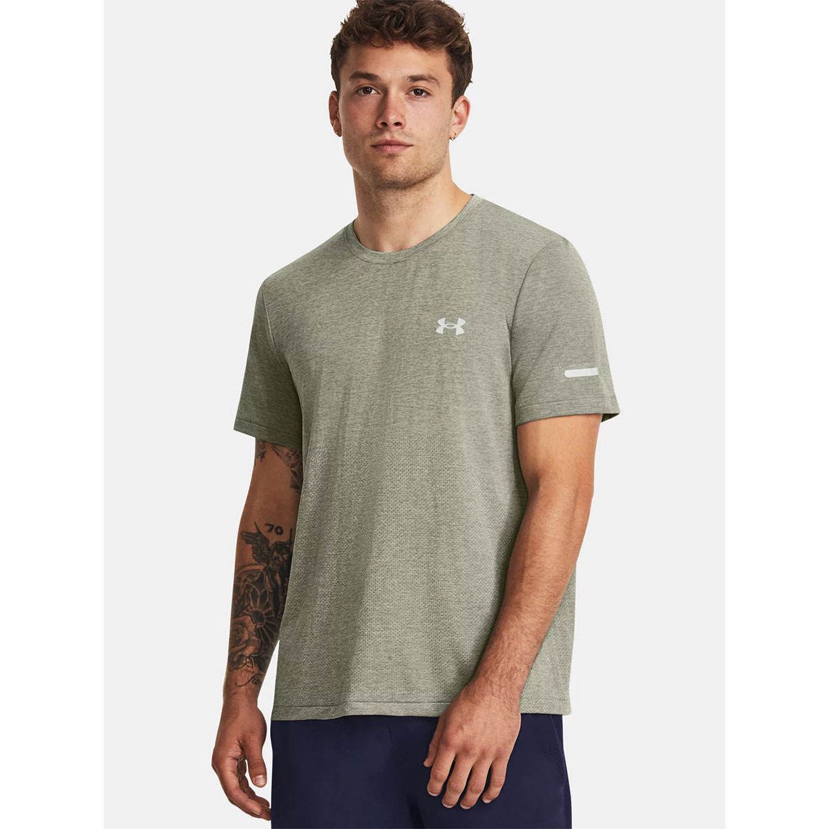 UNDER ARMOUR Seamless Stride мужская беговая футболка
