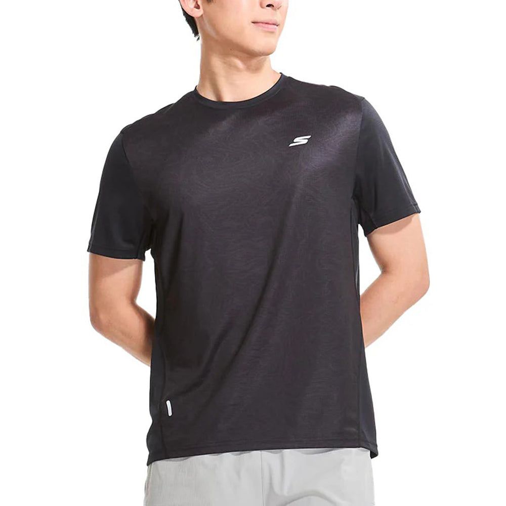 SKECHERS Dynamic Performance Walking Short Sleeve Tee мужская футболка для бега
