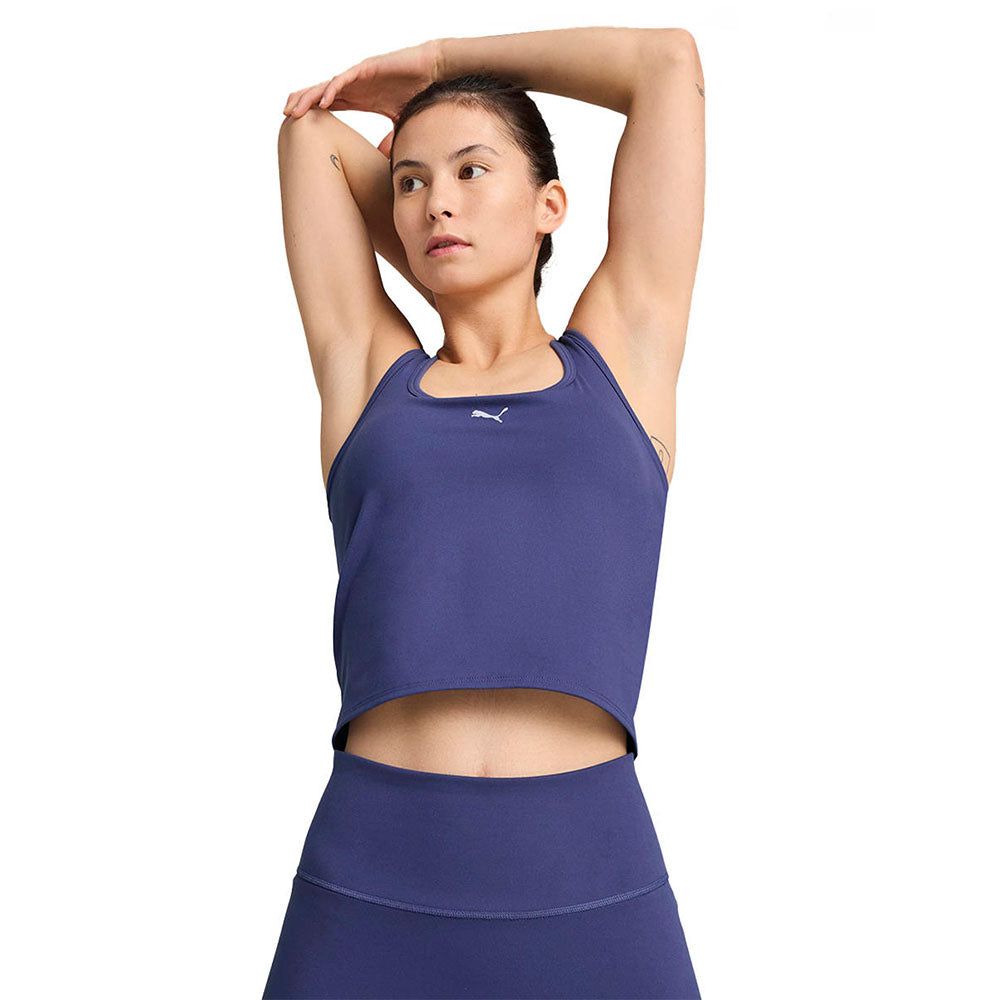 PUMA Cloudspun Mesh 2-in-1 женская тренировочная майка
