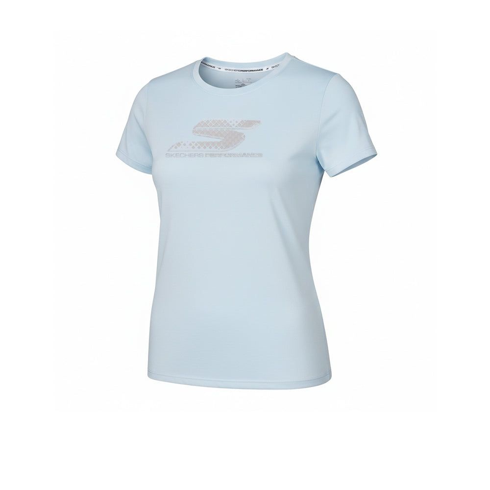 SKECHERS Running: Performance Short Sleeve женская беговая футболка