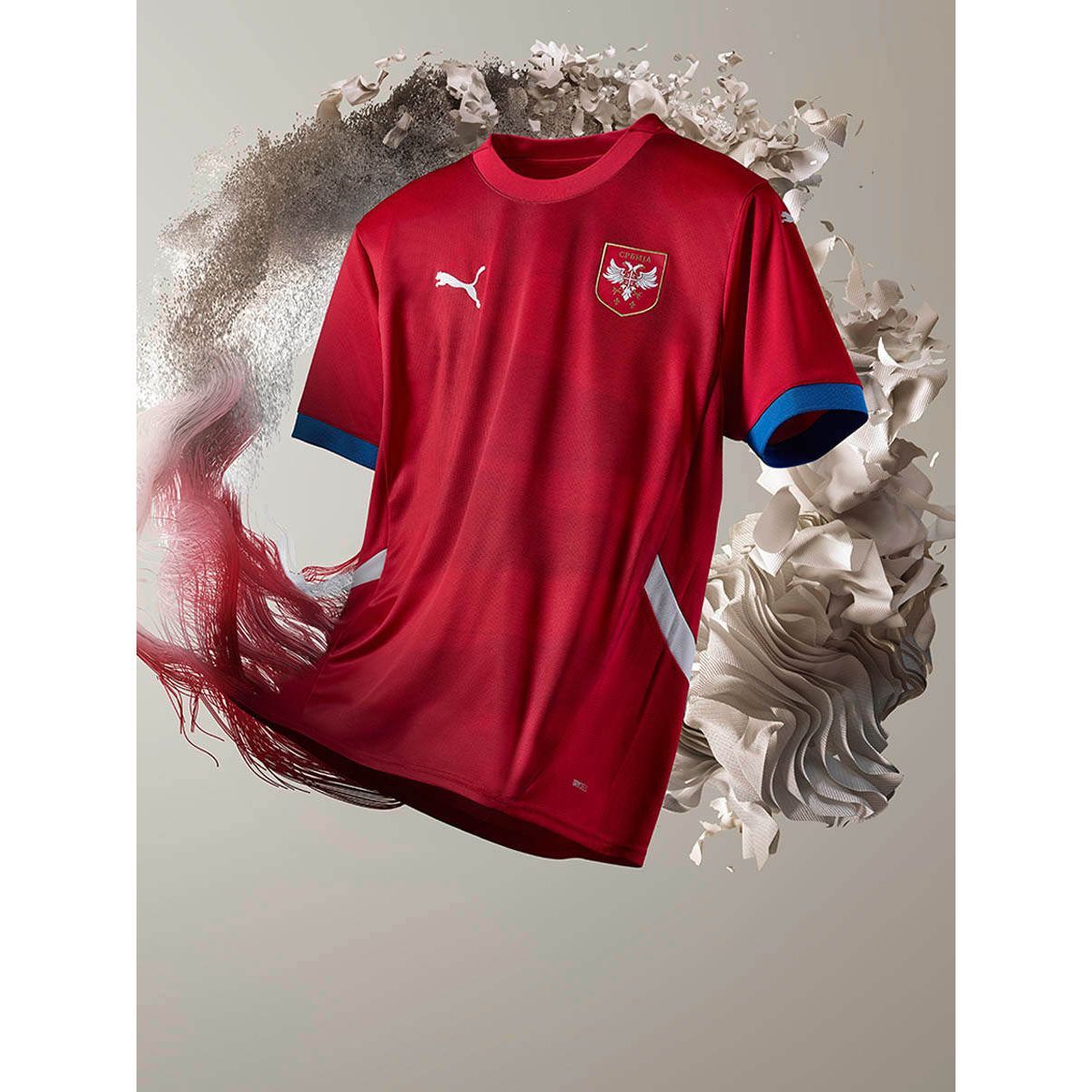 PUMA FSS - Serbia мужская домашняя футболка-реплика