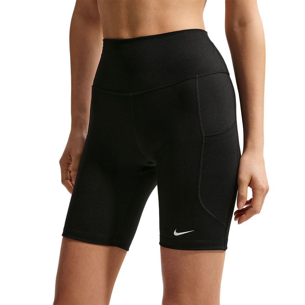 NIKE женские One High-Waisted 8" Biker тренировочные шорты