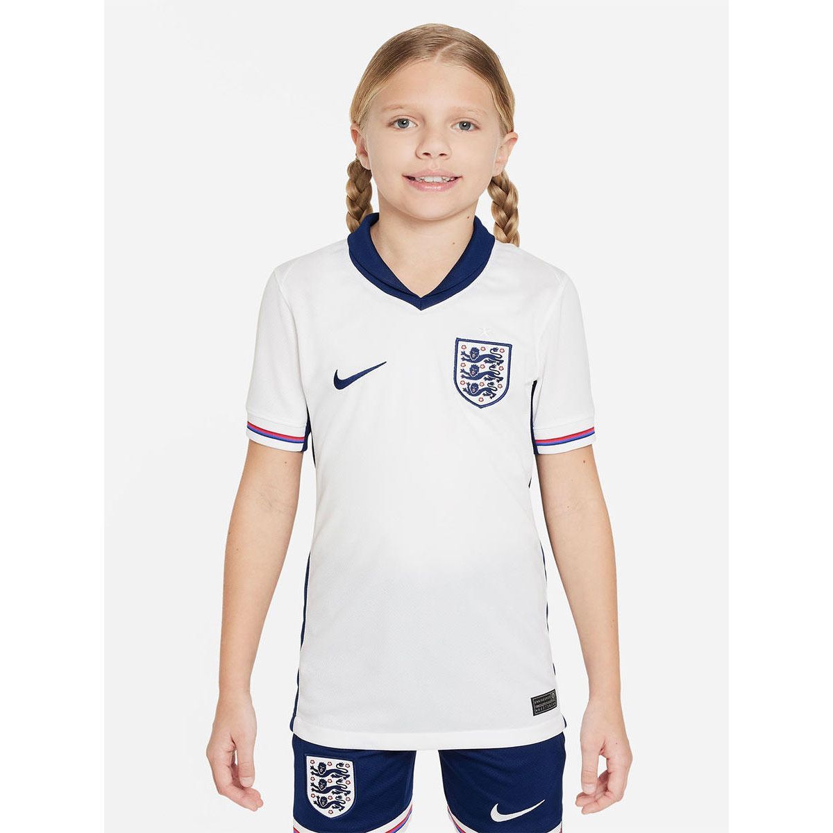 NIKE Kids England Stadium 2024/25 Home детская футболка