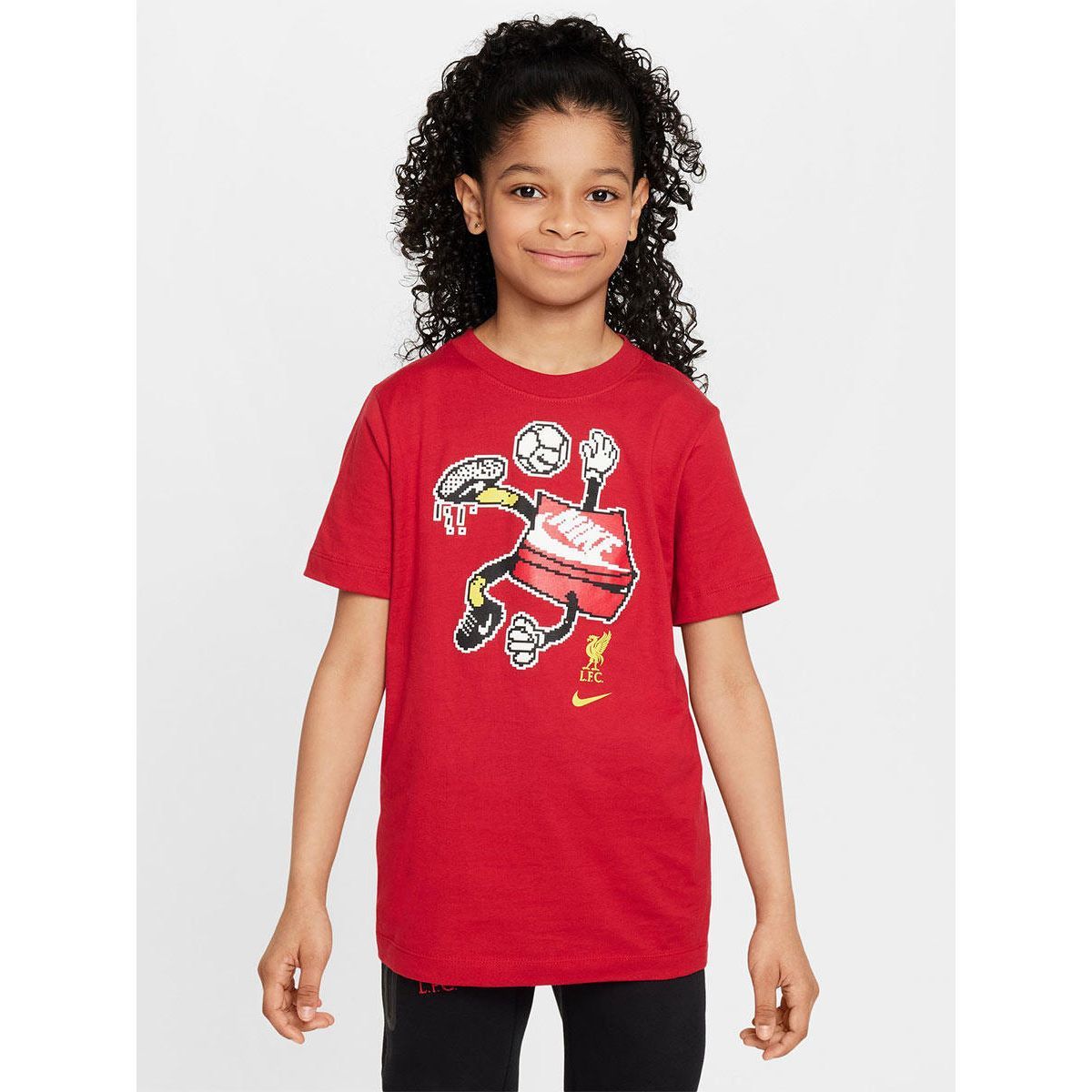 NIKE Liverpool FC Kids детская футбольная футболка