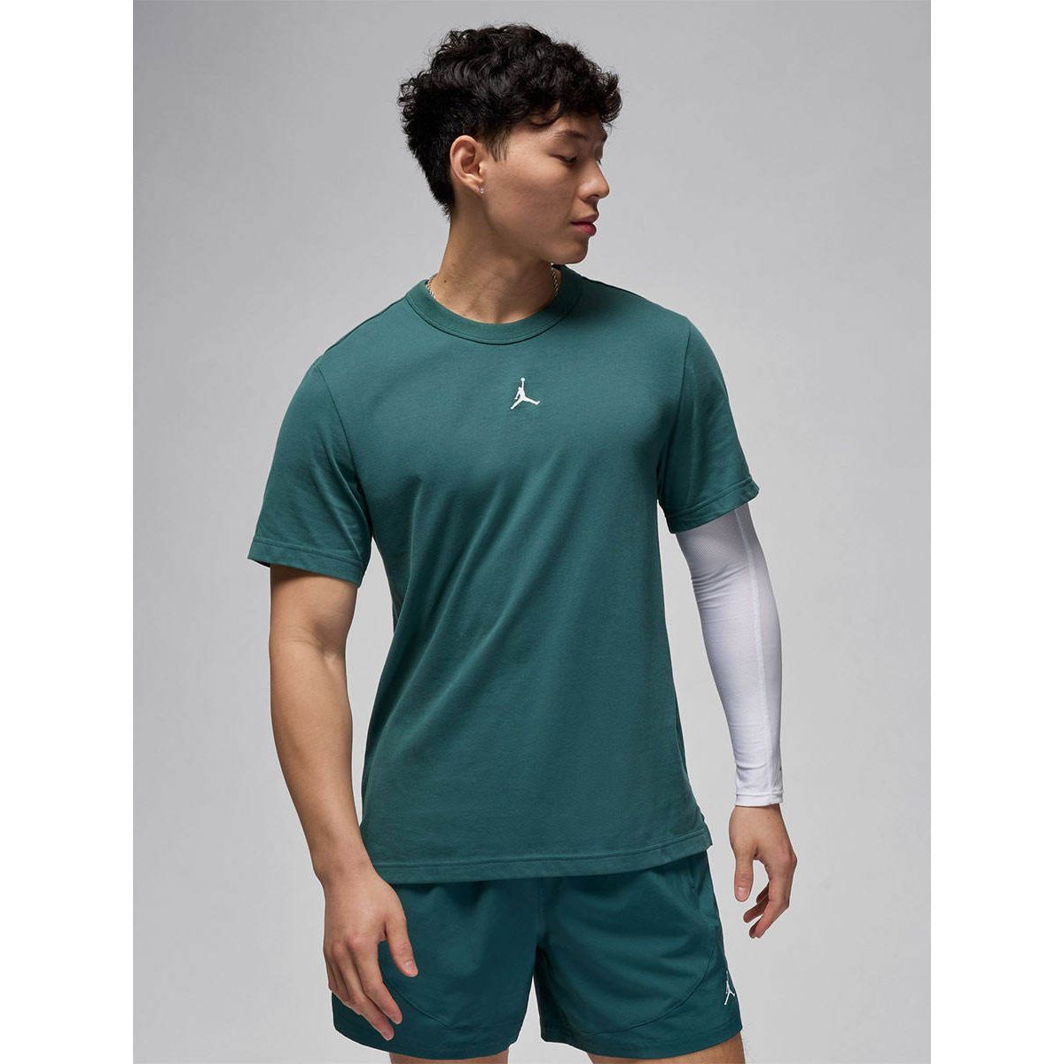NIKE Jordan Sport мужская баскетбольная футболка
