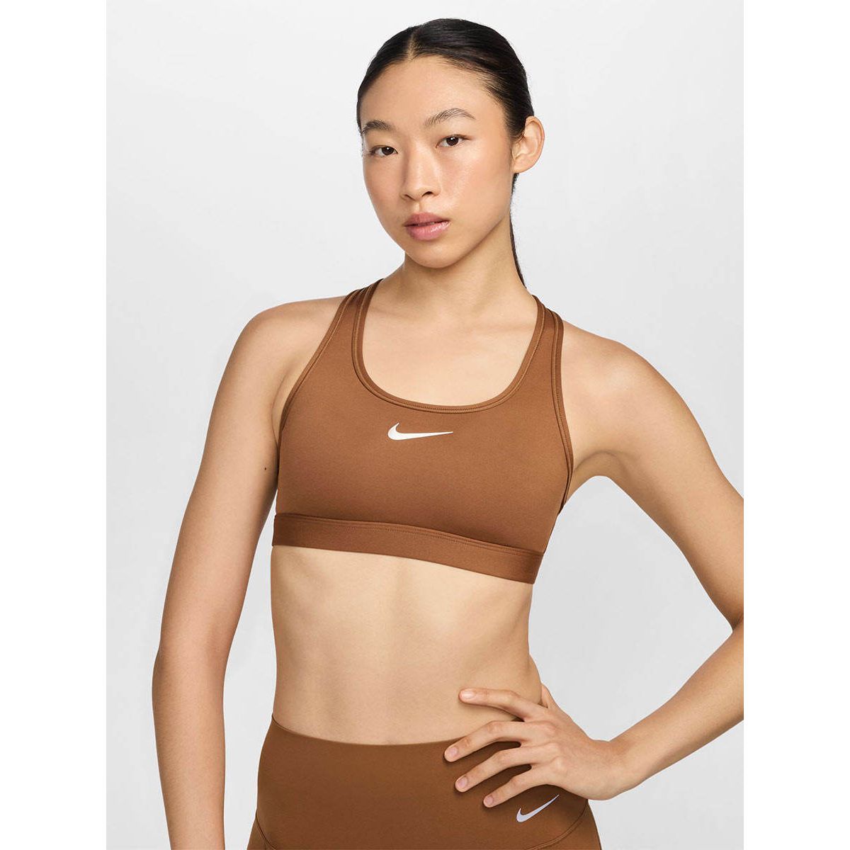 NIKE Swoosh Medium Support женские спортивный лиф
