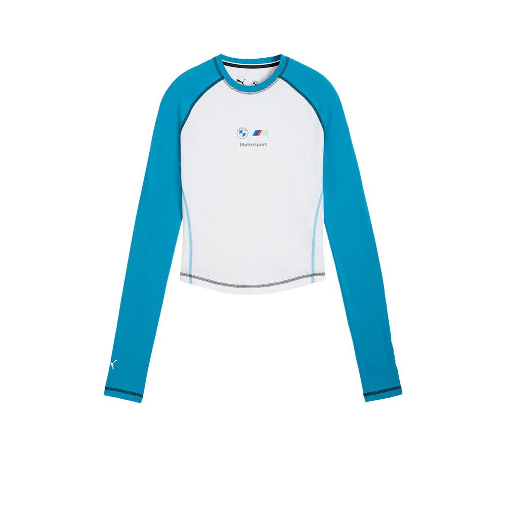 PUMA BMW M Motorsport Baby Doll Long Sleeve женская футболка с длинным рукавом