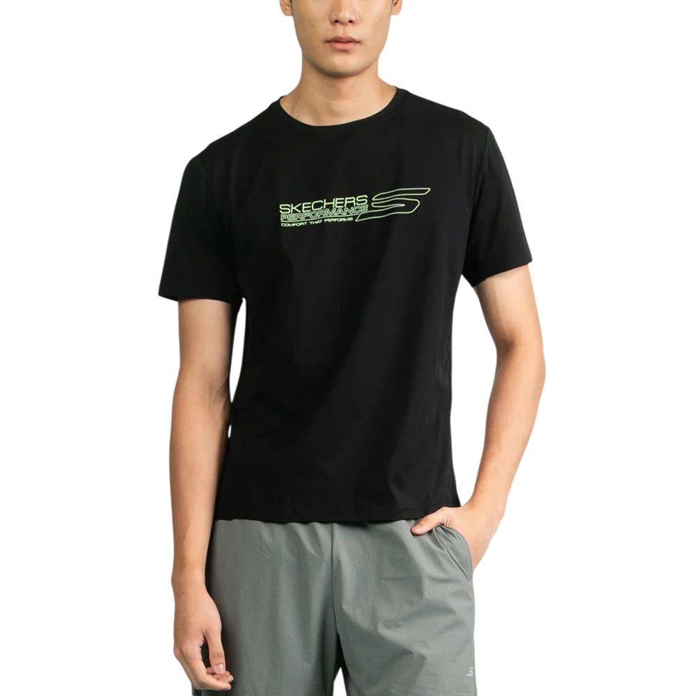 SKECHERS Running: Performance Short Sleeve Tee мужская беговая футболка