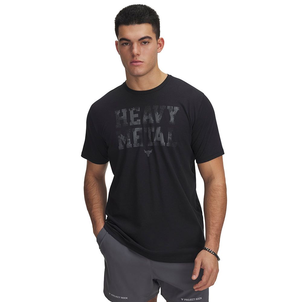 UNDER ARMOUR Project Rock Metal мужская тренировочная футболка