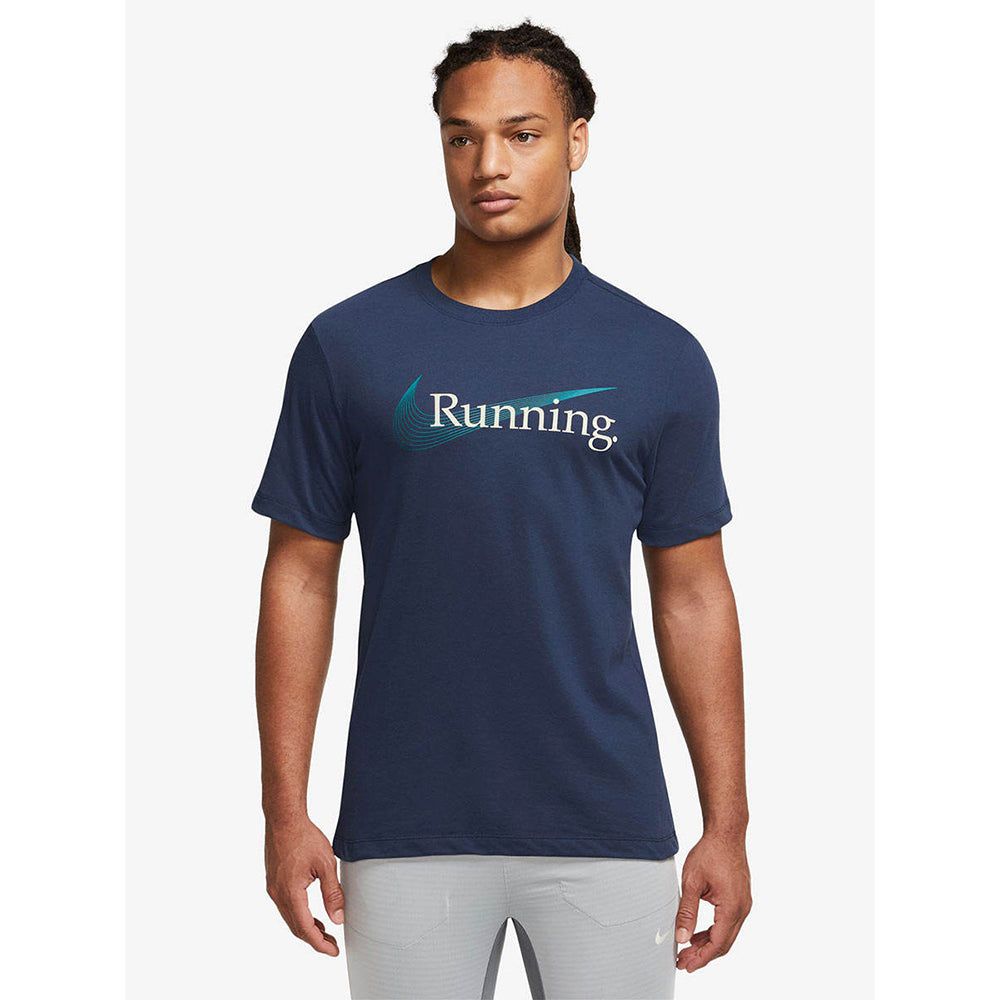 NIKE Dri-FIT мужская футболка для бега