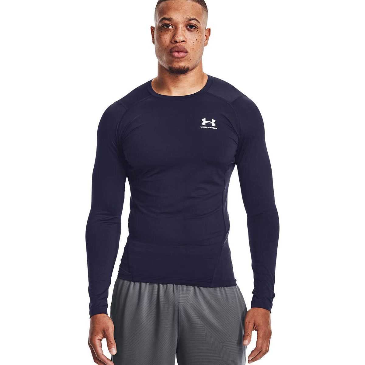 UNDER ARMOUR HeatGear® Long Sleeve мужская тренировочная футболка