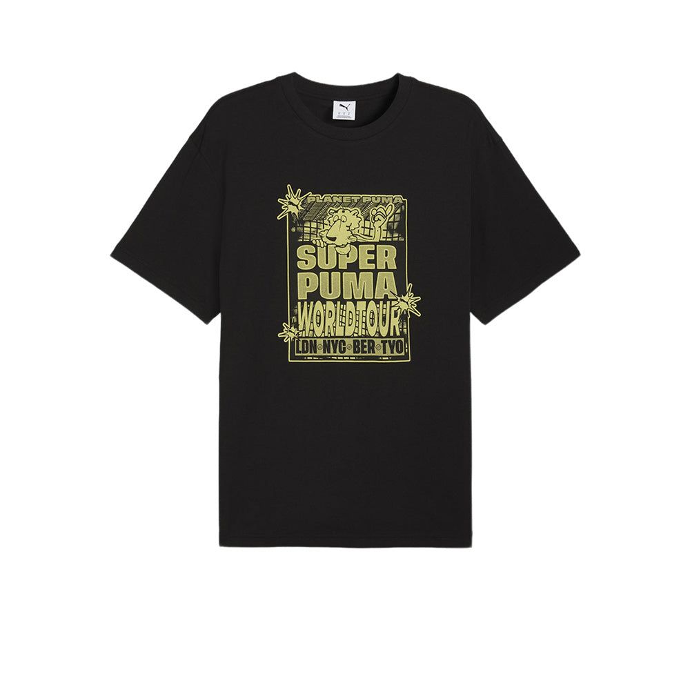 PUMA Super World Tour Relaxed мужская футболка