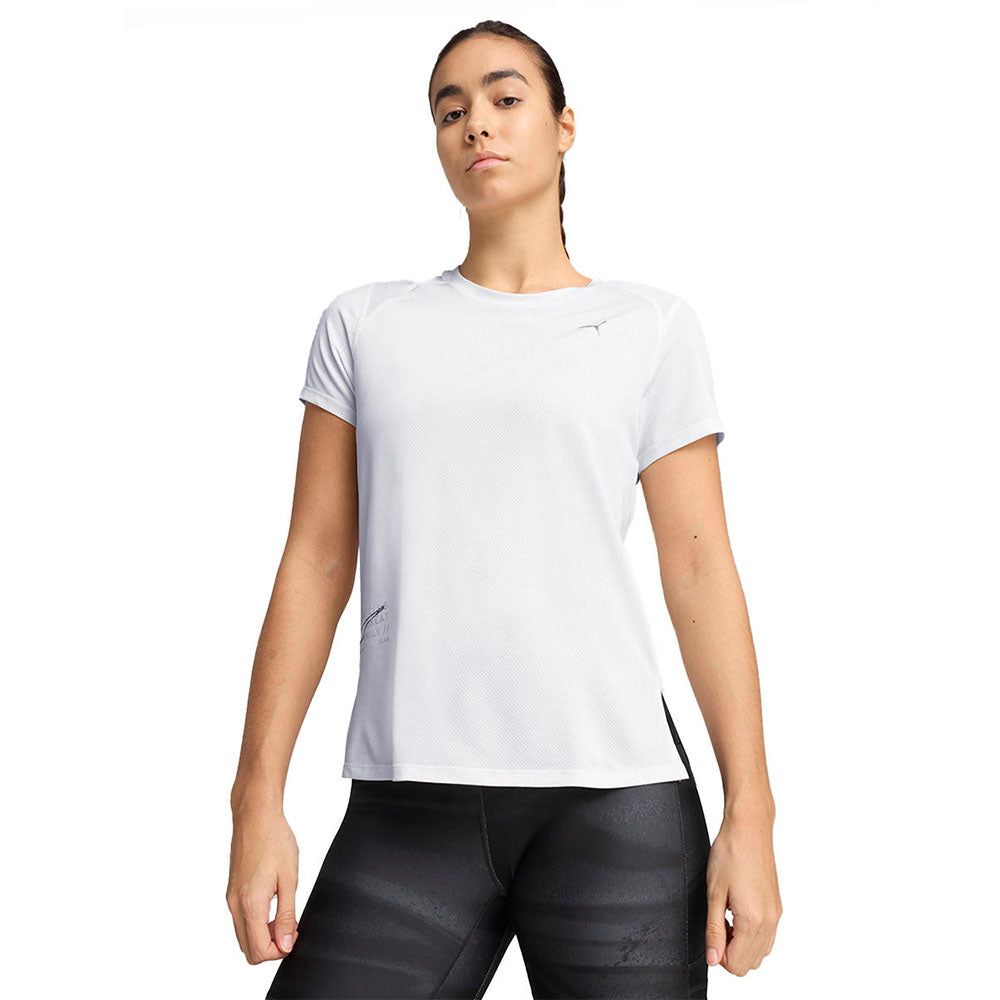 PUMA Graphic Mesh женская беговая футболка
