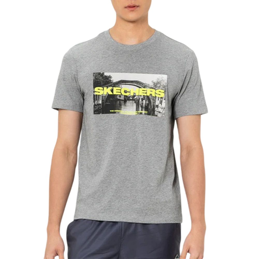 SKECHERS Lifestyle Physical Academia Collection Lounge мужская футболка