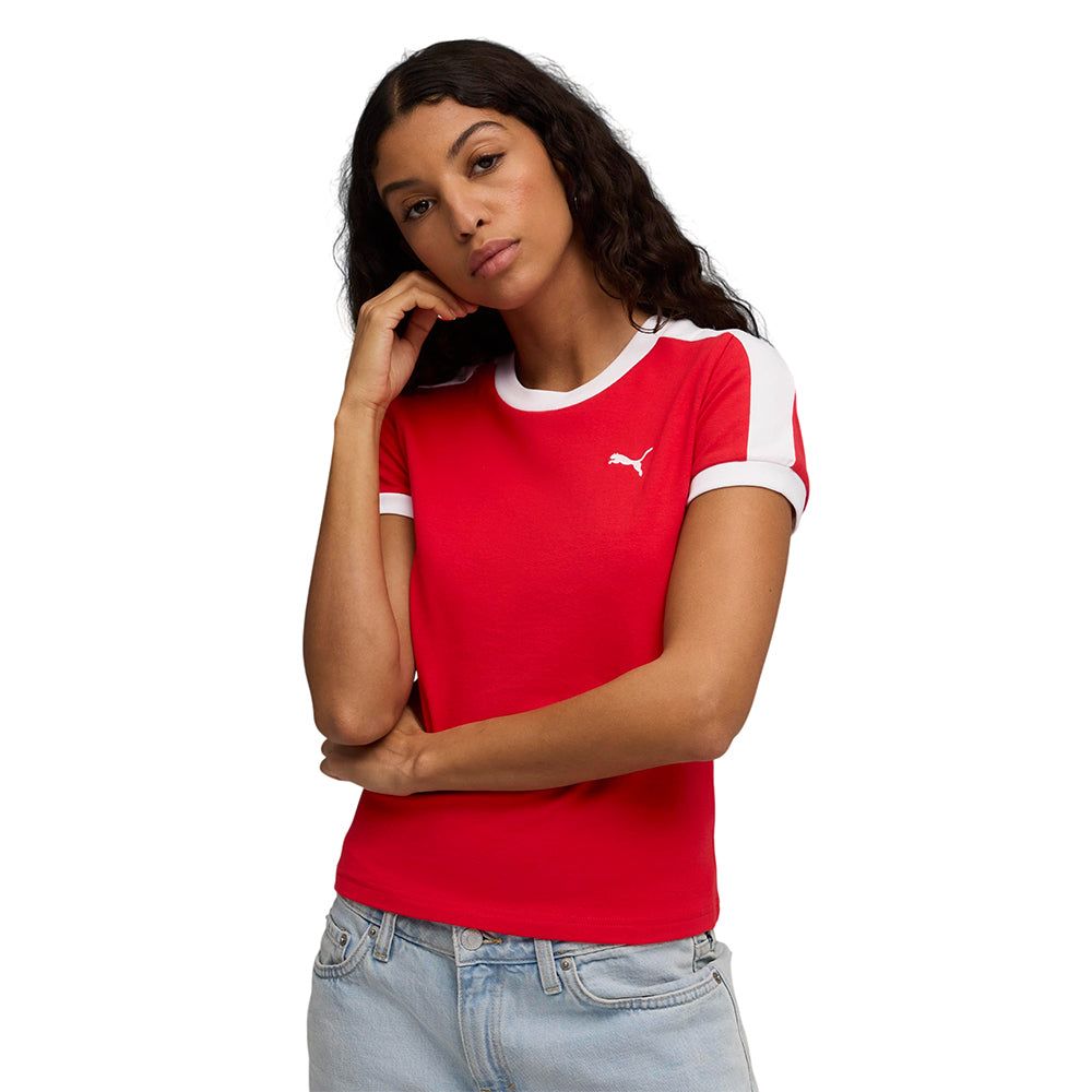 PUMA T7 Slim женские футболки