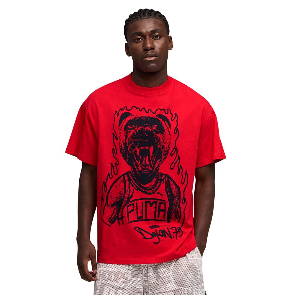 PUMA Out Of Ink мужская баскетбольная футболка