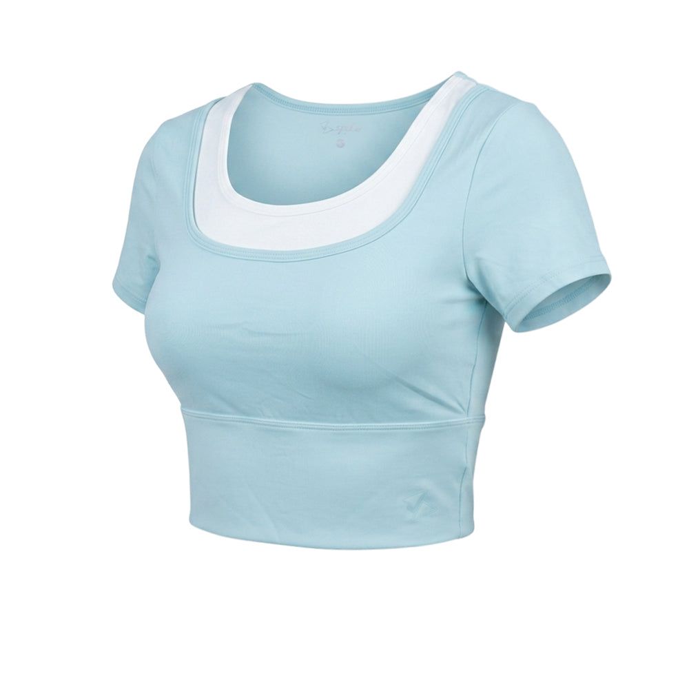 SPIKE Crop Top женская короткая футболка для тренировок