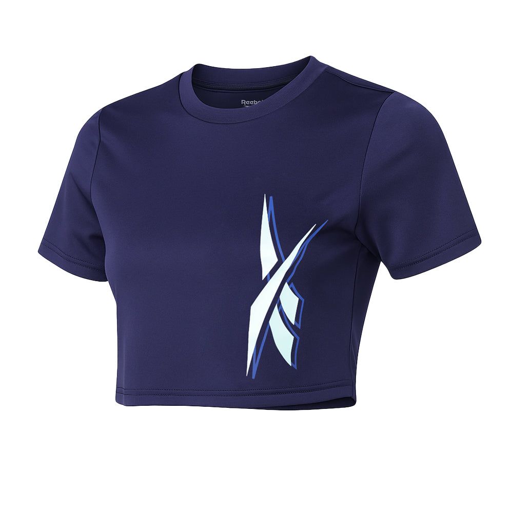 REEBOK ID Crop Graphic женская тренировочная футболка