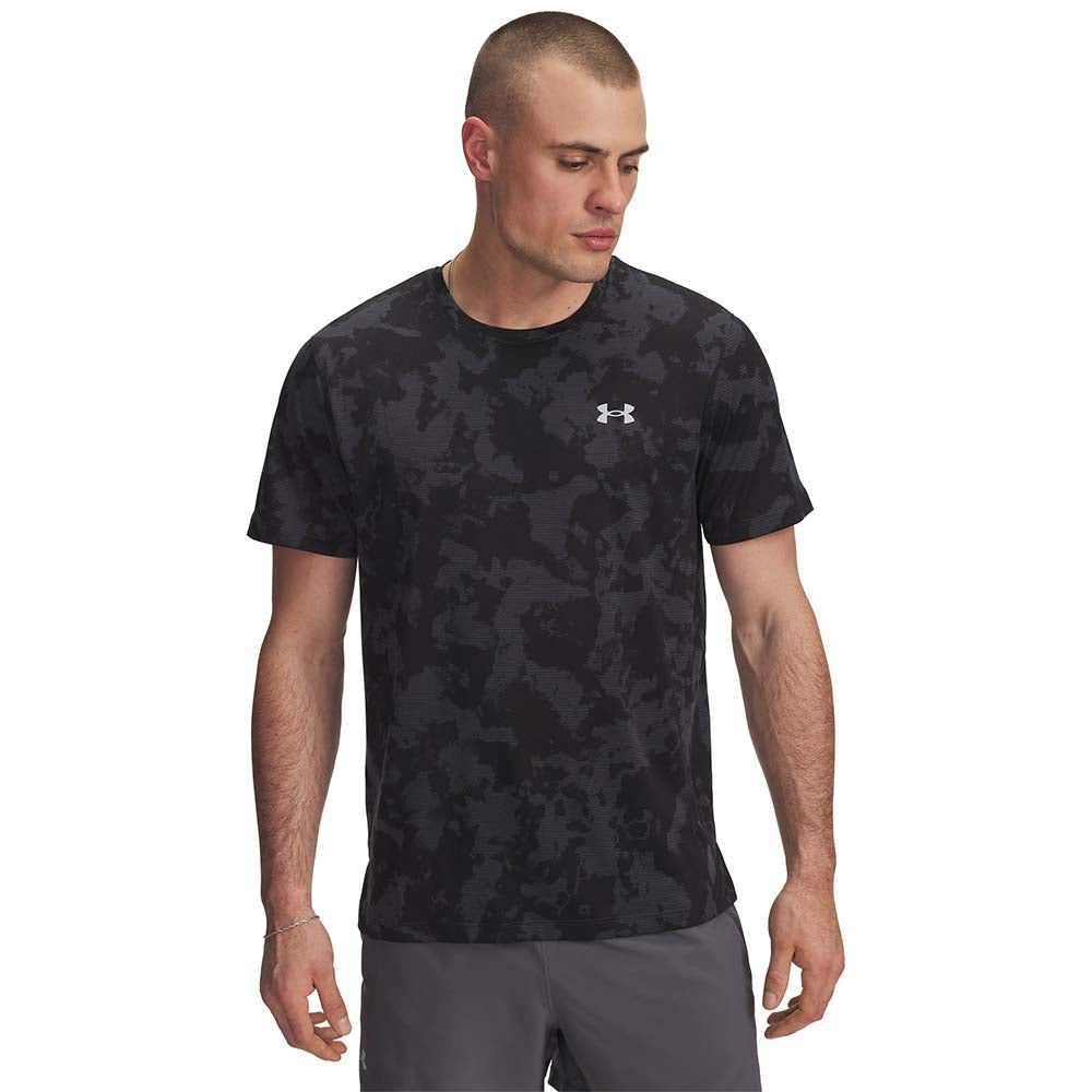 UNDER ARMOUR Launch Printed мужская беговая футболка